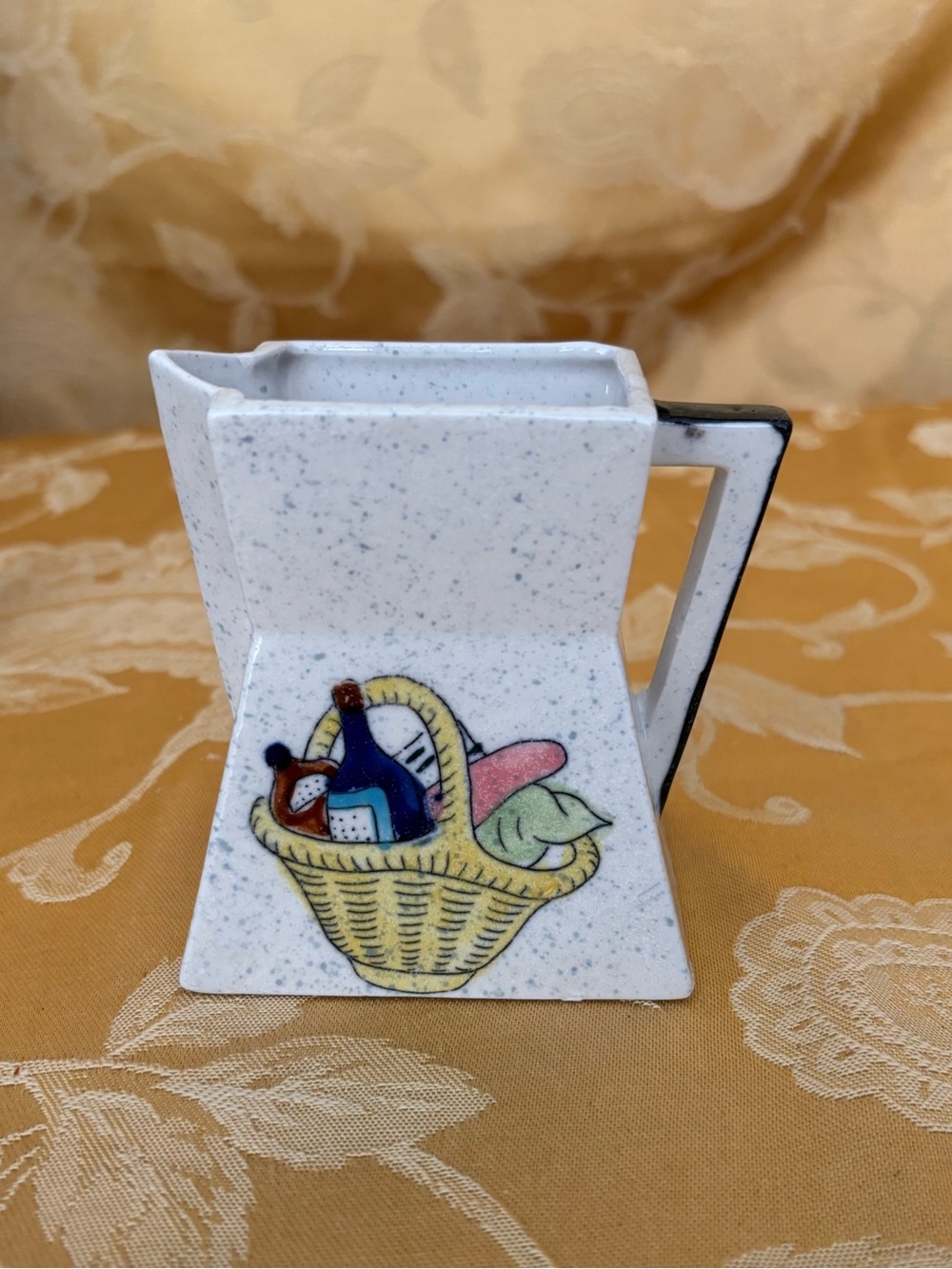 Vintage Art Deco Japanese Ceramic Creamer